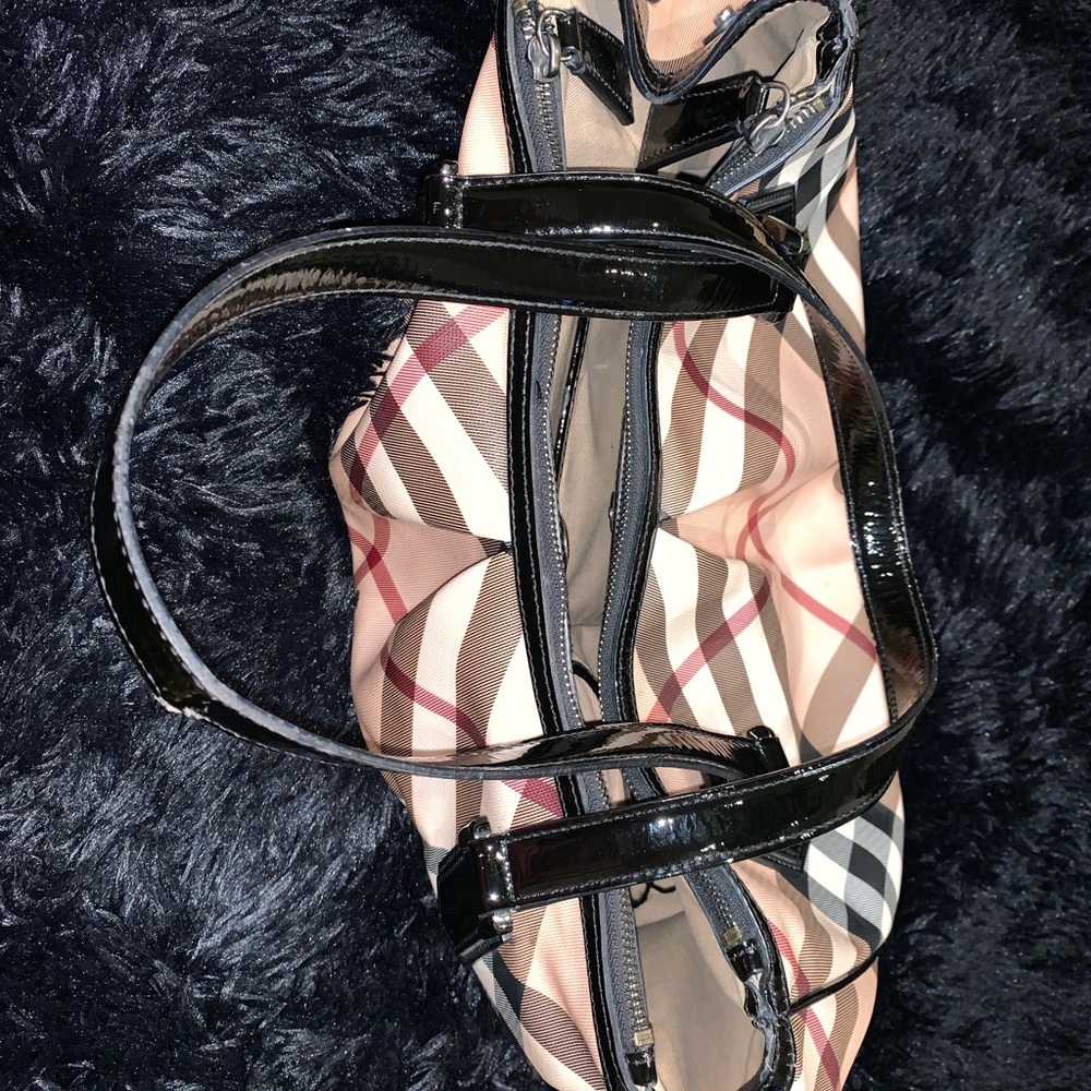 Burberry Beige Black Supernova Check Canvas Large - Picture 3 of 10